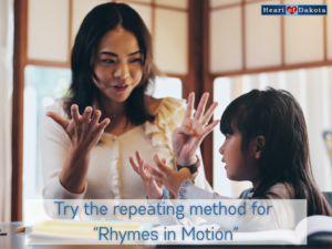 Heart of Dakota - Teaching Tip - Try the repeating method for “Rhymes in Motion”